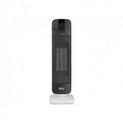 DeLonghi HFX65V20 Riscaldatore ambiente elettrico con ventilatore Interno Nero, Bianco 2000 W