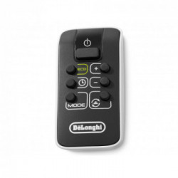 DeLonghi HFX65V20 Riscaldatore ambiente elettrico con ventilatore Interno Nero, Bianco 2000 W