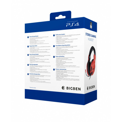 Bigben Interactive PS4OFHEADSETV3R cuffia e...