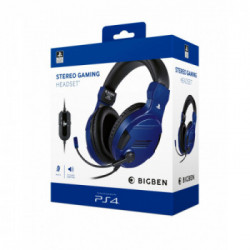 Bigben Interactive PS4OFHEADSETV3G Cuffia Padiglione auricolare Connettore 3.5 mm Blu