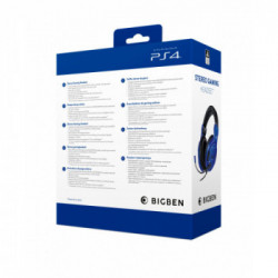 Bigben Interactive PS4OFHEADSETV3G Cuffia Padiglione auricolare Connettore 3.5 mm Blu