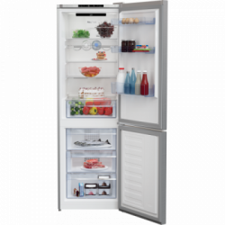 Beko RCNA366I40XBN - Frigorifero Combinato Total NoFrost, 324 Litri, Classe E, 185.2 x 59.5 x 67 cm