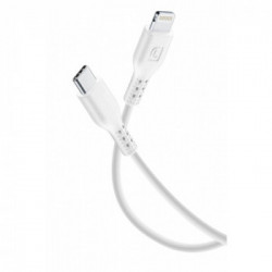 Cellularline Power Cable for Tablet 200cm - USB-C to Lightning Cavo USB-C to Lightning per ricarica e trasferimento dati Bianco