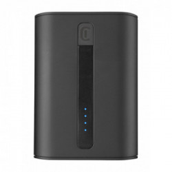 Cellularline Power Bank THUNDER 10000 Caricabatterie portatile extra compatto Nero