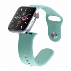 Cellularline Urban Band - Apple Watch 42/44 mm Cinturino in silicone per Apple Watch Verde