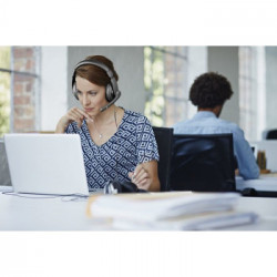 Cellularline HOME & OFFICE, JOIN Cuffia filo con microfono, Nero