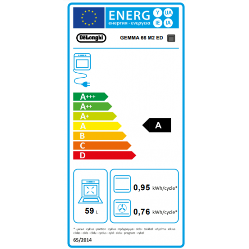 De'Longhi Gemma 66 M2 ED - Cucina a Gas, 4...