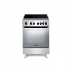 De Longhi DMX64 IN ED - Cucina ad Induzione, 4 Fornello(i), 60 cm, Forno Elettrico, 57 Litri, Acciaio Inossidabile, Classe A