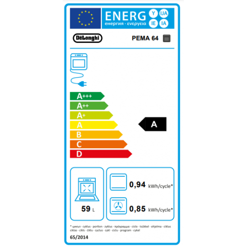 DeLonghi PEMA 64 ED - Cucina a Gas, 4...