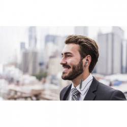 Cellularline GEM Auricolare stereo Bluetooth con microfono e remote control Nero