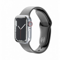 Cellularline Impact Glass Watch - Apple Watch 45mm Vetro ibrido estremamente flessibile e resistente