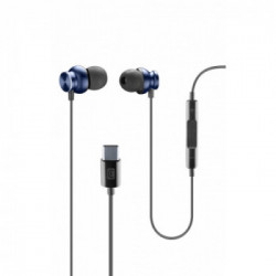 Cellularline Sparrow Auricolari stereo in-ear con microfono e remote control Blu