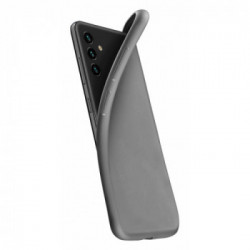 Cellularline Chroma - Galaxy A13 5G Custodia in gomma morbida e colorata Nero