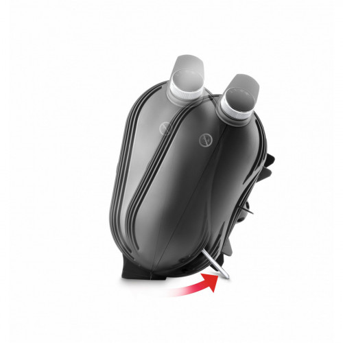 De’Longhi HFS30C24.DG Interno Nero 2400 W...