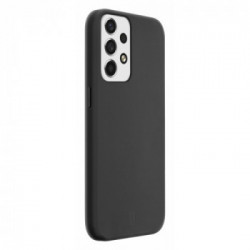 Cellularline Sensation - Galaxy A53 5G Custodia in silicone soft touch con tecnologia antibatterica Microban integrata Nero