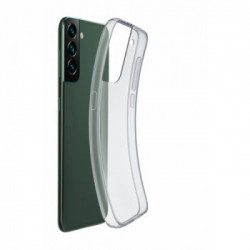Cellularline Fine - Galaxy S22+ Cover in gomma morbida ultra sottile e trasparente Trasparente