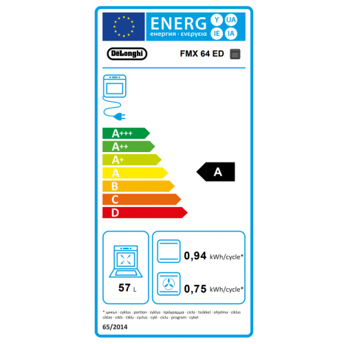 DeLonghi FMX 64 ED - Cucina 4 Fornello(i) a...