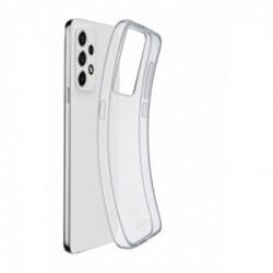 Cellularline Fine - Galaxy A53 5G Cover in gomma morbida ultra sottile e trasparente Trasparente