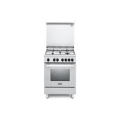 De Longhi DMW64 ED - Cucina 60x60, 4 Fuochi, Bianco