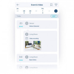 D-Link DCS‑6100LH Telecamera a sensore Interno 1920 x 1080 Pixel Scrivania