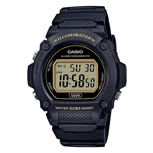 Orologio polso Casio Collection W-219H-1A2VEF Nero