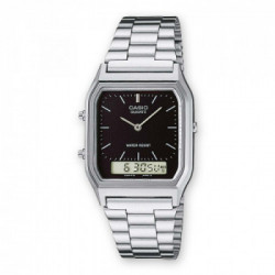 Casio AQ-230A-1DMQYES orologio Orologio da polso Unisex Quarzo Argento
