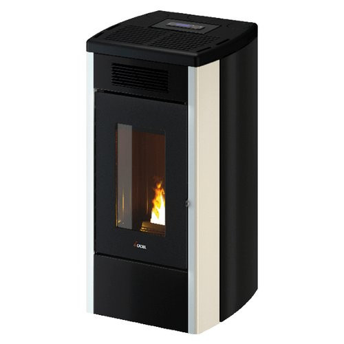 Stufa pellet Cadel Atena Plus 14 Bianco 7022183