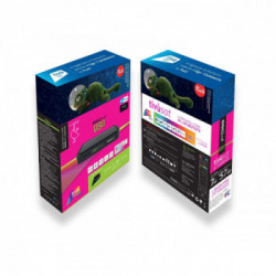 Digiquest RICD1234 set-top box TV Cavo 4K Ultra HD Nero