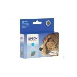Epson Cheetah T0712 cyan ink cartridge Originale Ciano