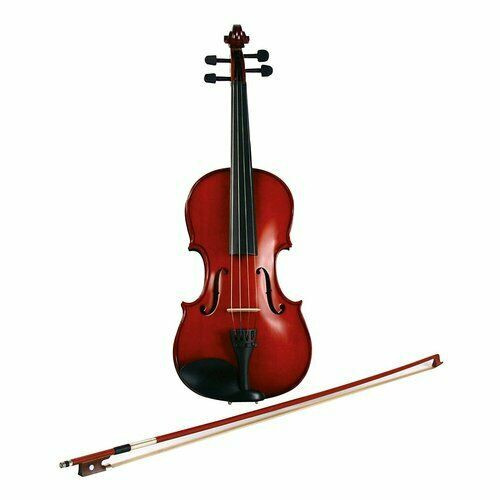 Violino 1/2 con montatura in legno completo di...