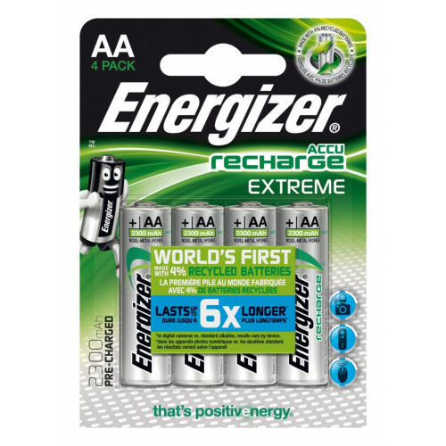 Energizer Accu Recharge Extreme 2300 AA BP4...