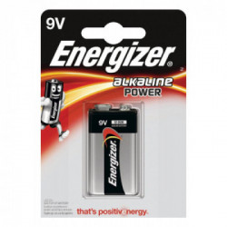 Energizer Batteria Alcalina 9V Power 1 pezzo