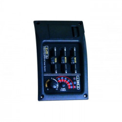 EKO music Ranger 6 Eq Chitarra acustica Dreadnought 6 corde Nero, Blu