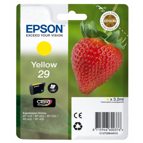 Epson Strawberry 29 Y Originale Giallo 1 pezzo(i)