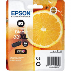 Epson Oranges 33XL PHBK Originale Nero per foto 1 pezzo(i)