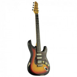 Eko Chitar.Elettrica Eko Aire Relic Sunburst