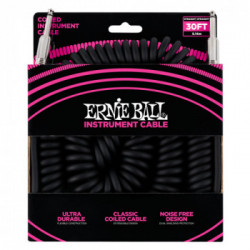 Ernie Ball P06044 cavo audio 9,14 m 6.35mm Nero