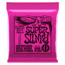 Ernie Ball Super Slinky Elettrico 6 pezzo(i) Acciaio Banjo