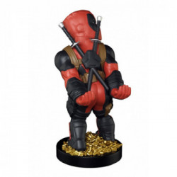 Exquisite Gaming Cable Guys Deadpool Controller per videogiochi, Telefono cellulare/smartphone Nero, Rosso Supporto passivo