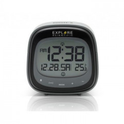 Explore Scientific RDC3006 sveglia Sveglia digitale Nero, Grigio