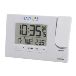 Explore Scientific RDP1003WHT sveglia Sveglia digitale Bianco