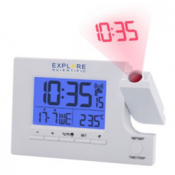 Explore Scientific RDP1003WHT sveglia Sveglia digitale Bianco
