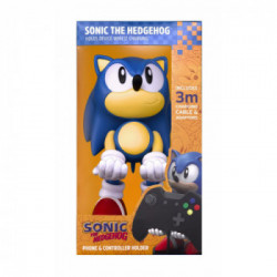 Exquisite Gaming Cable Guys Sonic the Hedgehog Controller per videogiochi, Telefono cellulare/smartphone Beige, Blu, Rosso,