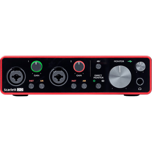 Focusrite SCARLETT 2I2 3RD GENERATION...