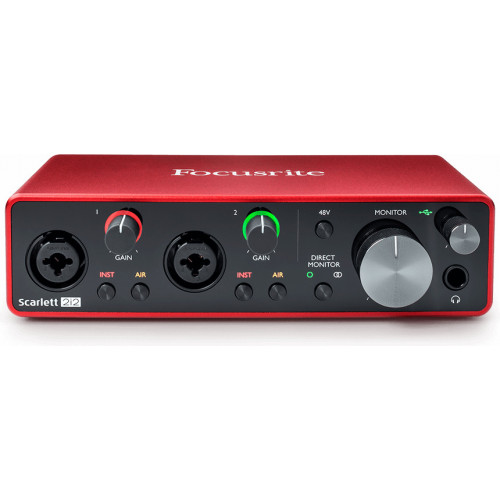 Focusrite SCARLETT 2I2 3RD GENERATION...