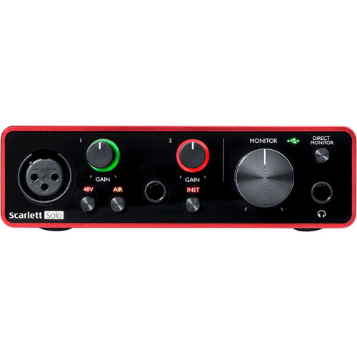Focusrite SCRALETT SOLO 3RD GENERATION...