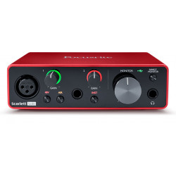 Focusrite SCRALETT SOLO 3RD GENERATION interfaccia audio di registrazione