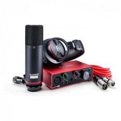 Focusrite Interf.SCARLETT Solo Studio3:Solo+Mic+Cu