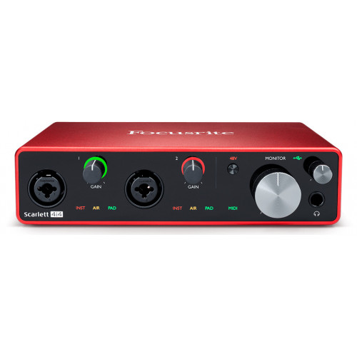 Focusrite SCARLETT 4I4 3RD GENERATION...