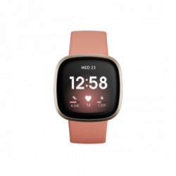 Fitbit Versa 3 AMOLED Oro, Rosa GPS (satellitare)